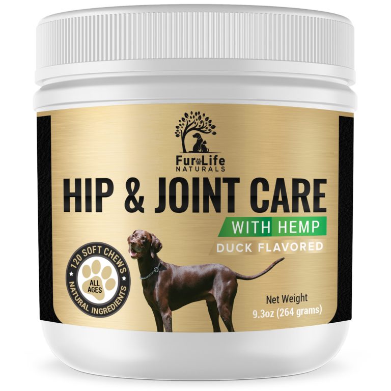 FurLife Naturals Hip & Joint Chews for Dogs with Hemp
